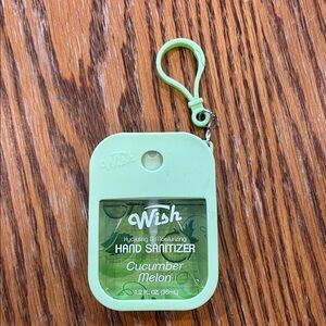 NEW Wish Cucumber Melon Spray Hand Sanitizer with Clip